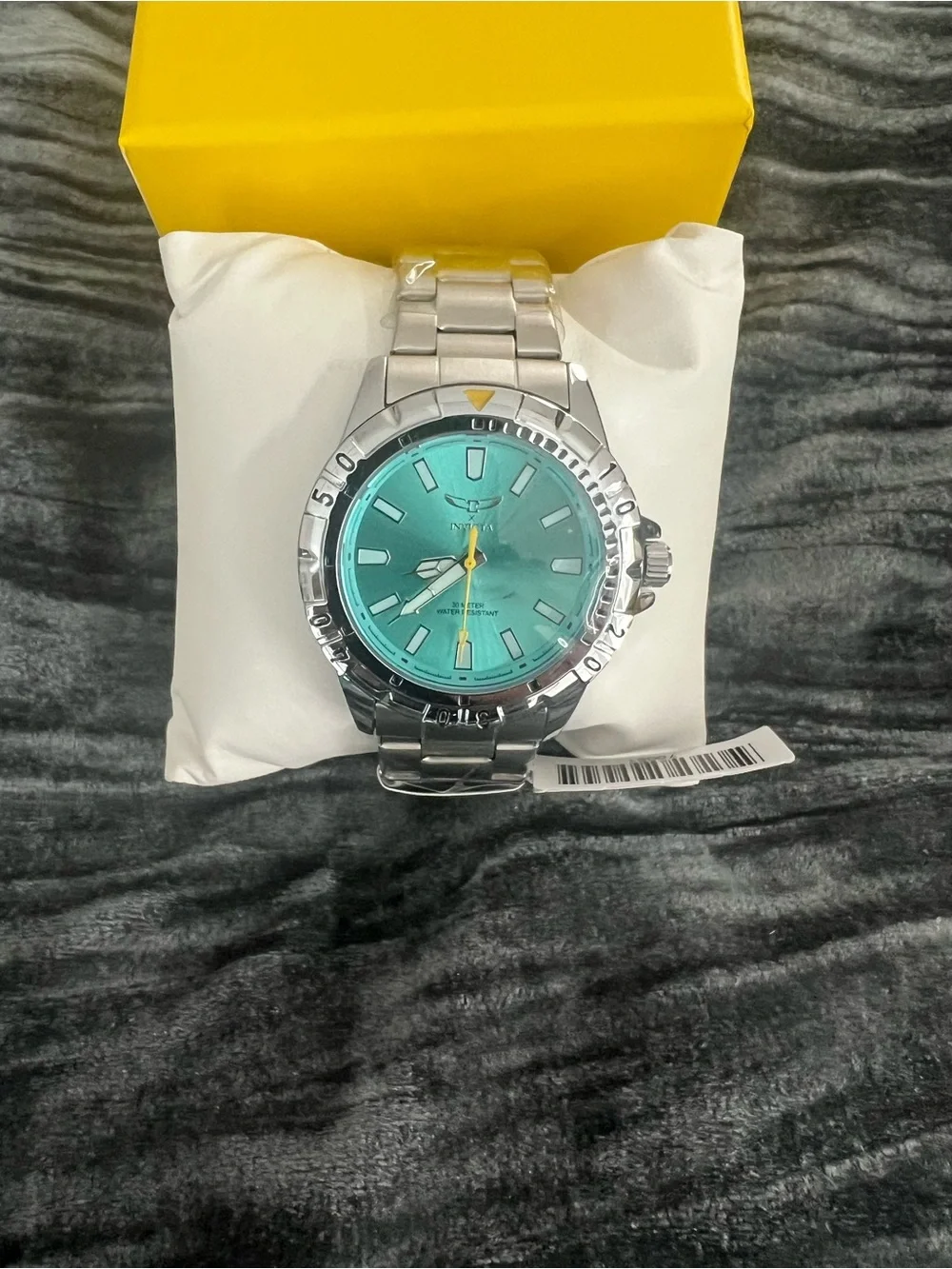 70051 - Invicta Specialty Men 42Mm Metal Silver Light Blue Dial Mg68 Quartz